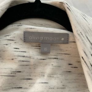 White and cream blazer